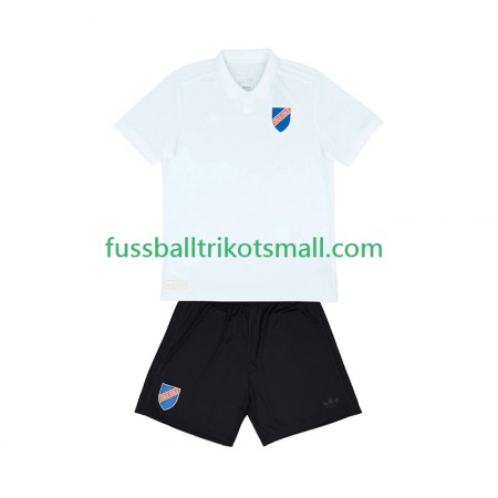 Fußballtrikots Colo-Colo Centenary Kinder 2025-2026 Kurzarm Heimtrikotsatz kaufen